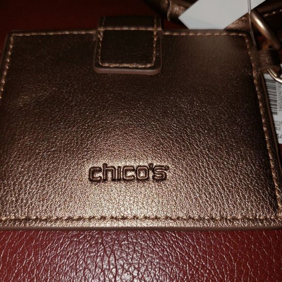 CT1009a Chicos Wristelt wallet in copper-Leather - Picture 3 of 5